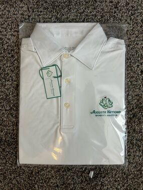 Augusta National Women’s Amateur |  Polo Shirt | NWOT | White Golf Shirt